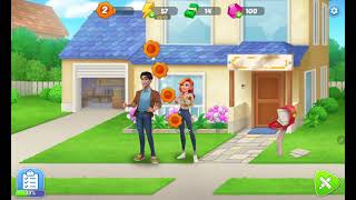 DesignVille: Merge, Interior & Garden Design Game🎒📚 screenshot 4