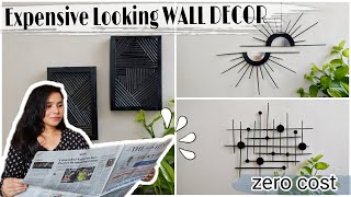 Zero cost DIY from Newspaper|| Expensive looking WALL DECOR from Newspaper Craft#diy @CraftkalaDIY