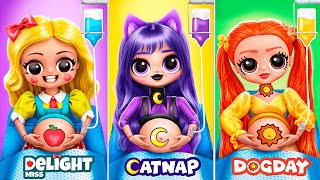 Miss Delight, CatNap and DogDay /32 Mẹo Tự Làm Poppy Playtime