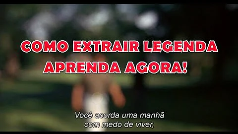 Tem como extrair a legenda de um vídeo?