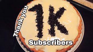 Easy Pudding Cake Recipe Special For 1K Subscribers