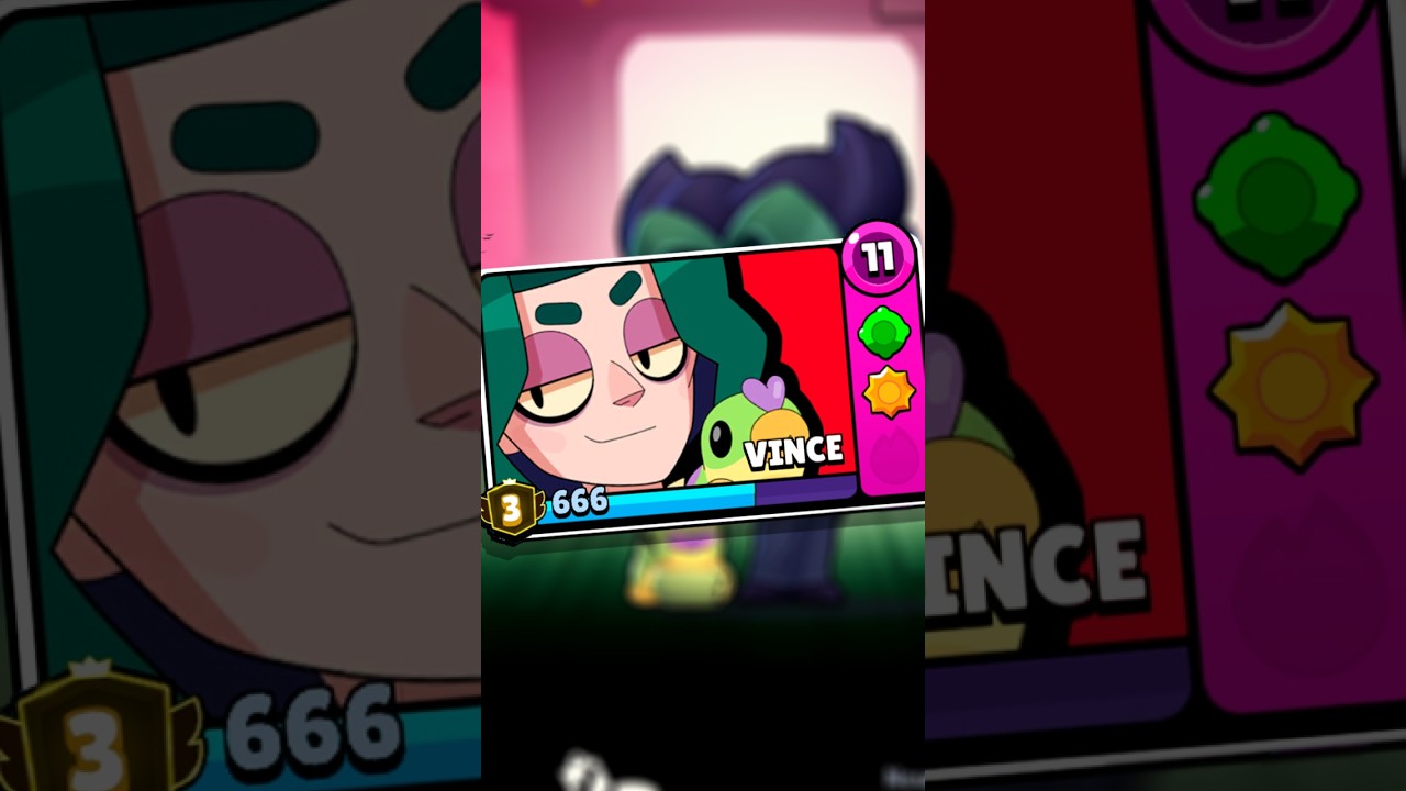 O NOVO BRAWLER VINCE 🐛