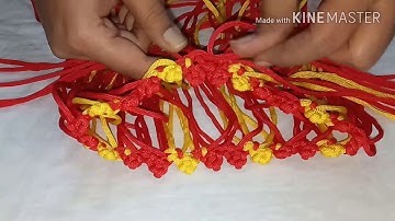 Macrame bag design no. 1 (part 1)