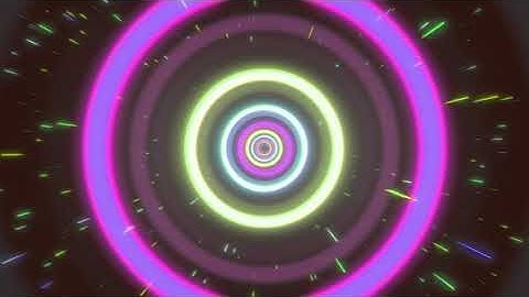 Neon Hypno Half Hour Loop - Video Screensaver Background