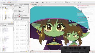 Chibi Model: Chibi Live2D rigging! (Part 4)