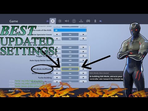 *NEW* Best Updated Settings/Sensitivity To Use On Ps4 Fortnite BEST SETTINGS FOR SHOTGUN AIM