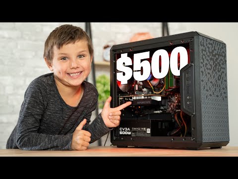 6-Year old Builds $500 Budget Gaming PC - Build Guide!