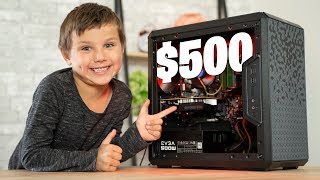 6-Year old Builds $500 Budget Gaming PC - Build Guide!