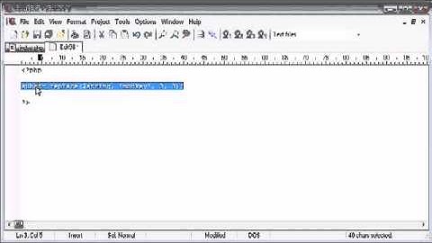 Beginner PHP Tutorial   54   Creating a Find and Replace Application Part 1 flv