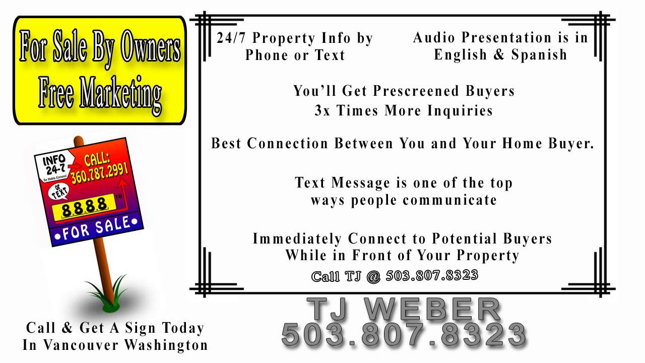 Selling Your Home By Owner Vancouver WA Clark County Real Estate by TJ WEBER