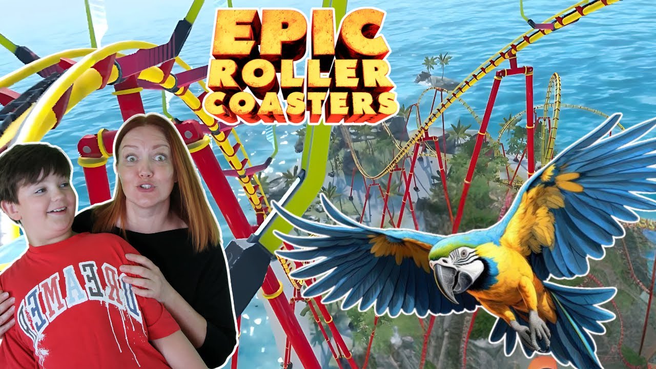 EPIC ROLLER COASTER: feels like in a real life | PSVR2 Gameplay with Ima and Jessy