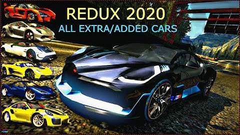 REDUX All Cars 2020 - Need For Speed Most Wanted 2005