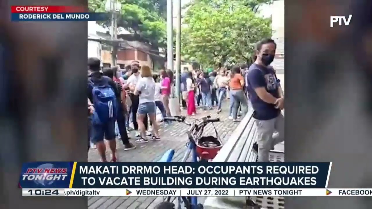 Makati DRRMO: No damaged private or public establishments recorded due to quake