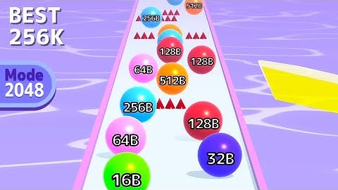 Ball Run 2048 All Levels Gameplay ( Android iOS) Level 172-180