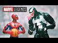 Spider-Man Dunks on Venom: A Marvel Legends Action Figure Story