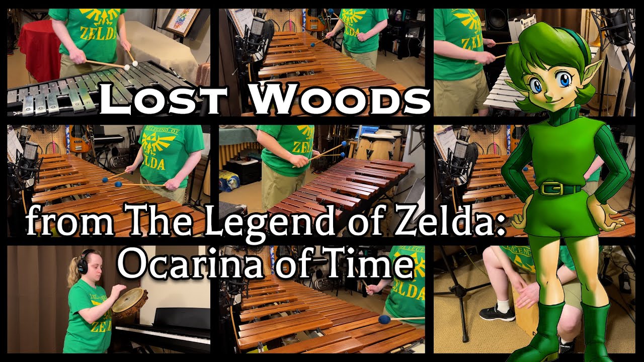 Lost Woods - The Legend of Zelda: Ocarina of Time (Percussion Ensemble Cover) | V-Ron Media