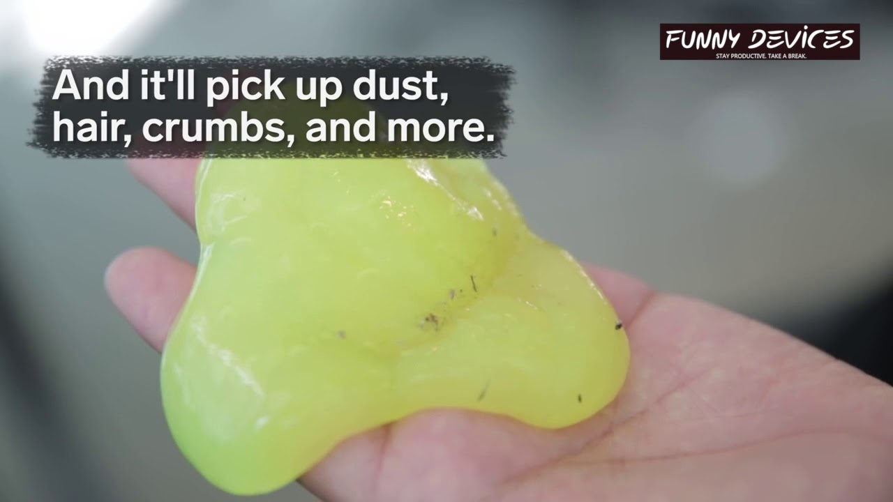 Magic Cleaning Gel - YouTube