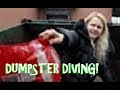 DUMPSTER DIVING: THE COUPLE THAT DIVES TOGETHER THRIVES TOGETHER ~ FREEGAN IN A FREE WORLD!!!