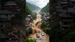Cloudburst – When Rain Turns Into Death || #cloudbrust #clouds #nature #science