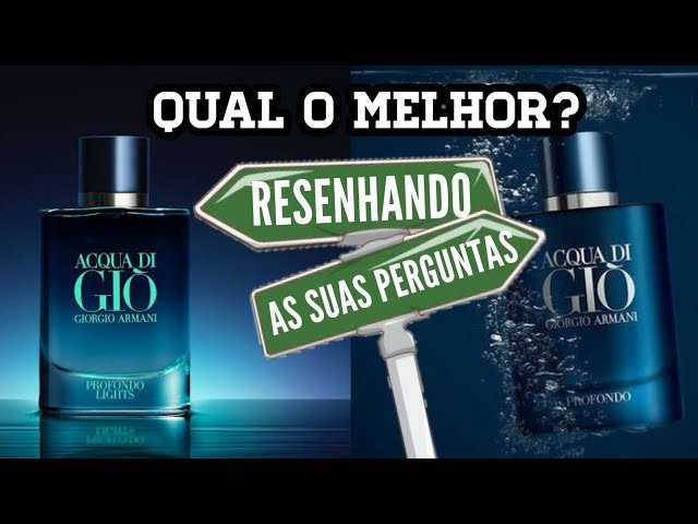 resenha acqua di gio profondo