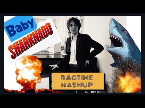 **baby-shark-nado**-(-baby-shark-vs-sharknado---piano-ragtime-mashup)