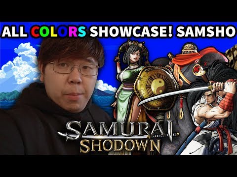 Samurai Shodown WHATS YOUR FAVORITE COLOR?!?!