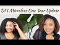 D.I.Y Two Strand Twists | Microlocs | 1 Year Update