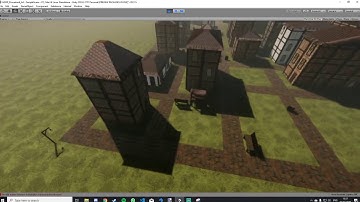 Procedurally generated city demo
