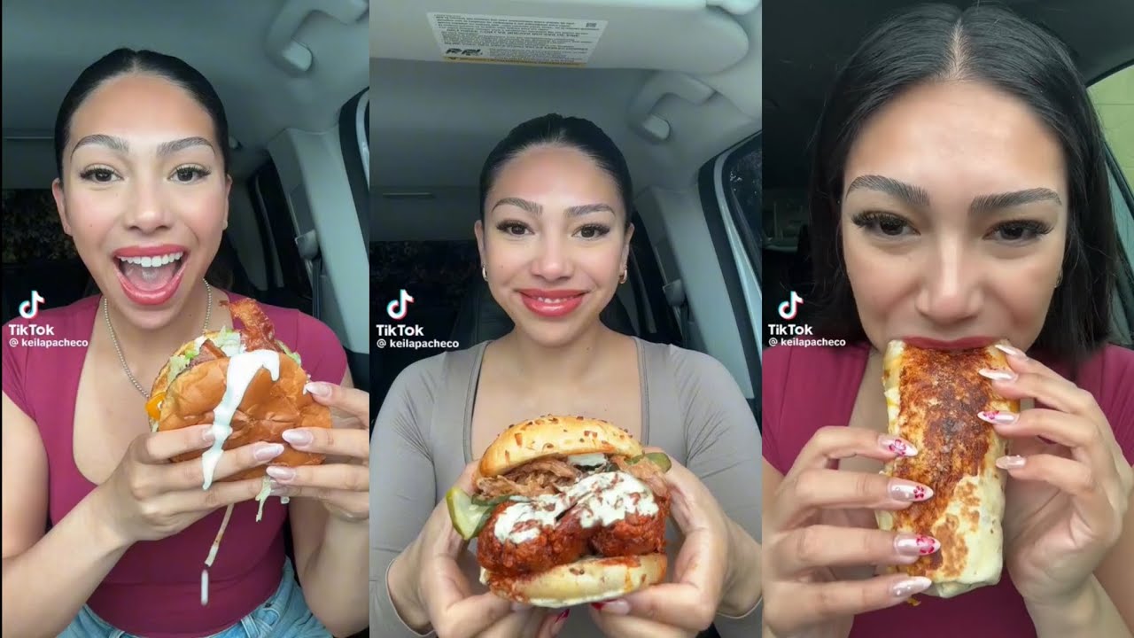 BEST bites of ‘Keila’ Mukbang tiktok compilation