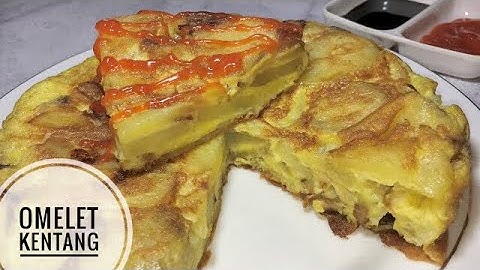 Thumbnail of Omelet Kentang | Spanish Omelette | Telur Dadar Tebal