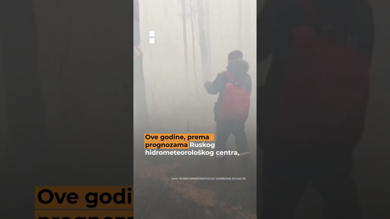 عمال روس يخمدون حرائق غابات كبيرة في جنوب سيبيريا