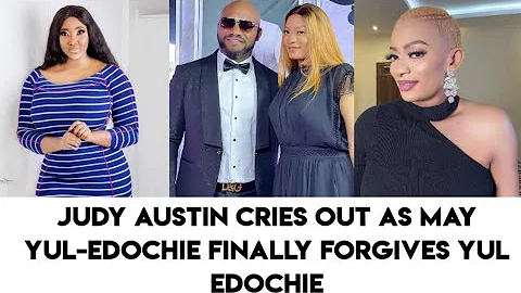 Judy Austin in tears as Yul Edochie  surprises wife, May Yul-Edochie on her birthday