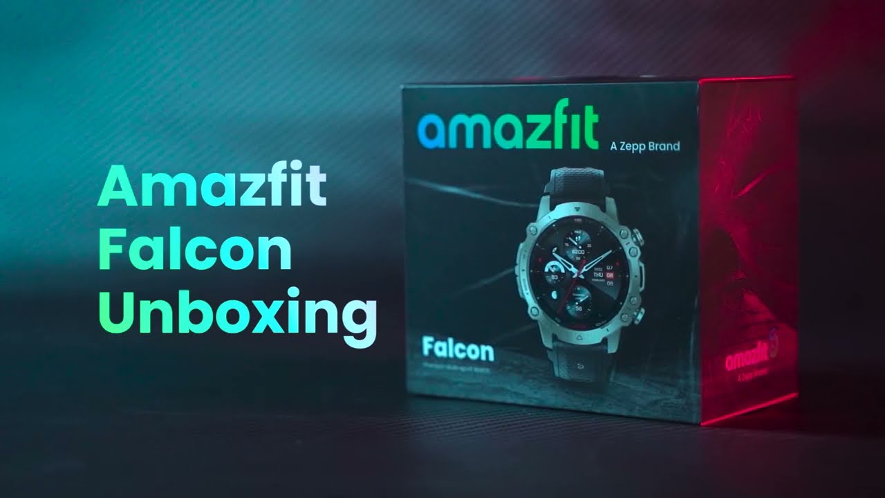 Unboxing the Amazfit Falcon  Premium Multi-sport GPS Watch 