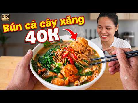 BÚN CÁ RAU NGÓT 40K | Tâm Sự của Em Gái HẾT HỌC LÀ ĐI BÁN BÚN