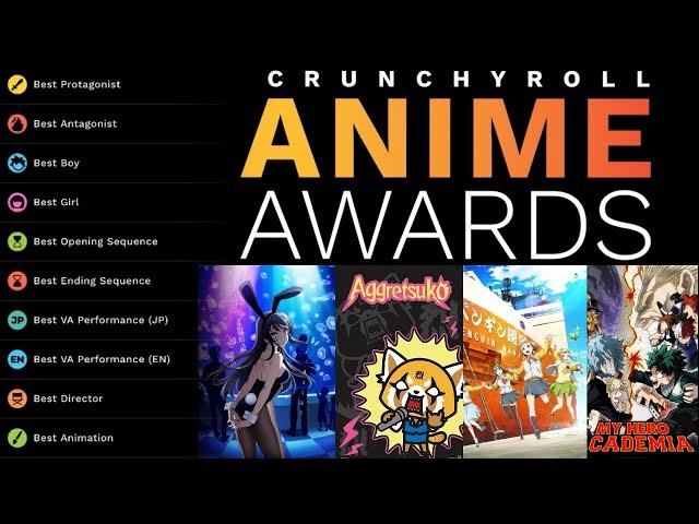 Crunchyroll Anime Awards 2019 – Resultados!