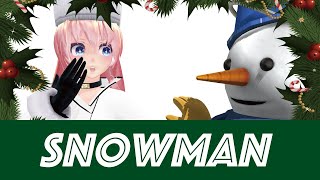 【  MMD  巡音ルカ   Megurine Luka  】 スノーマン  /   Snowman    [ 1440p   ]
