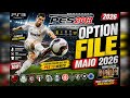 PES 13 PS3 OPTION FILE 2026 MAIO EM ANDAMENTO 