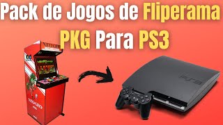 Pack 120 jogos PKG Retro Arcade PS3 