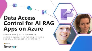 Data Access Control for AI RAG Apps on Azure