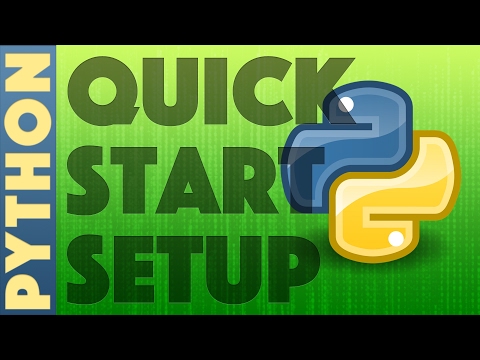 Python Quick Setup