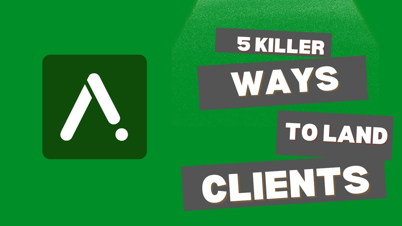 5 Killer Ways to Land Your First Client - YouTube