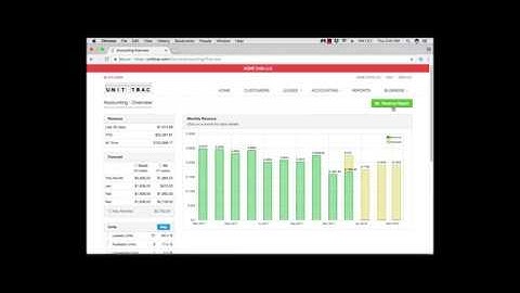 Income Report | Self Storage Software by Unit Trac