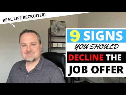 Video: Ska jag avstå från ett jobberbjudande?