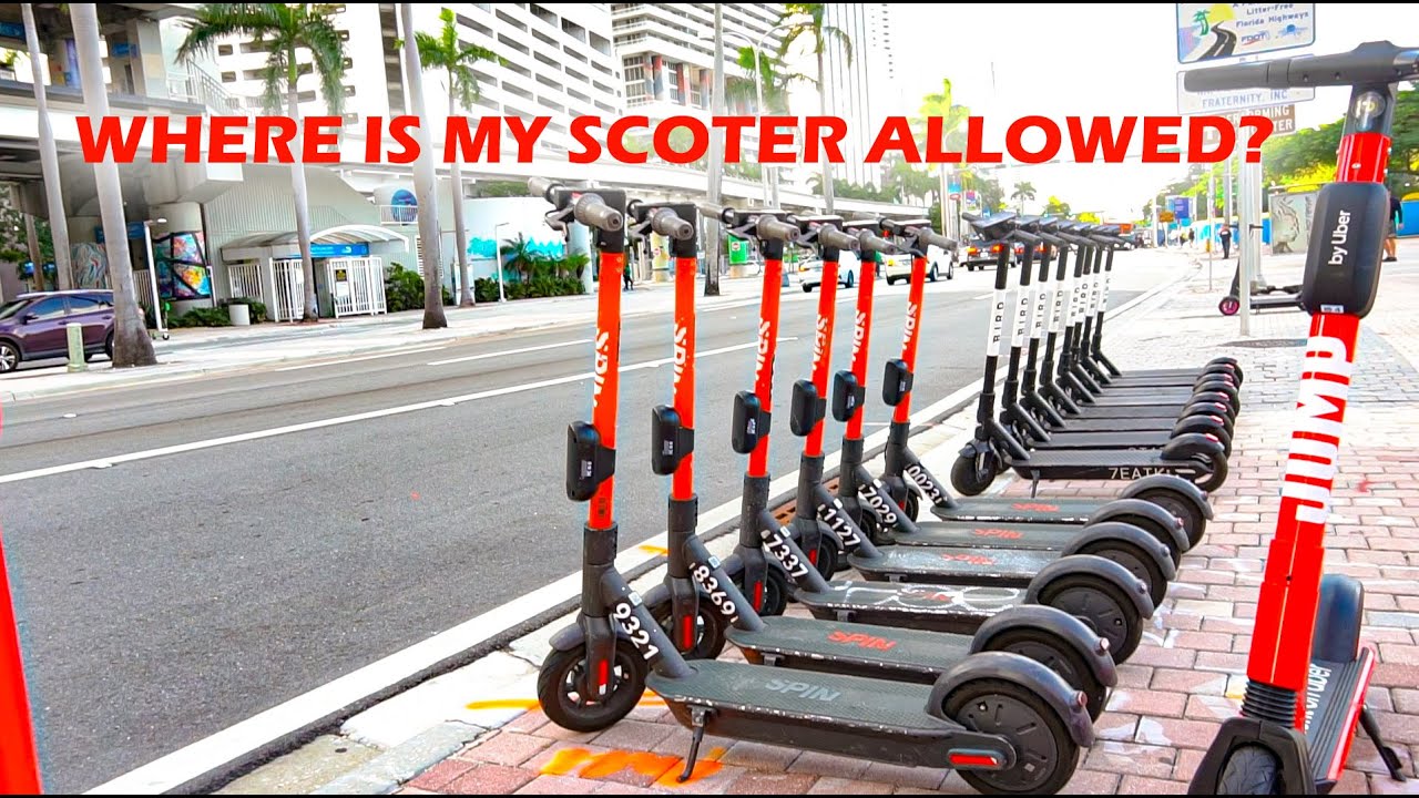 Where is My Scooter Allowed or Restricted? YouTube