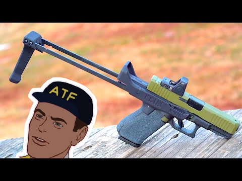 I SWEAR IT'S NOT A STOCK - FLUX Defense Glock Pistol Brace