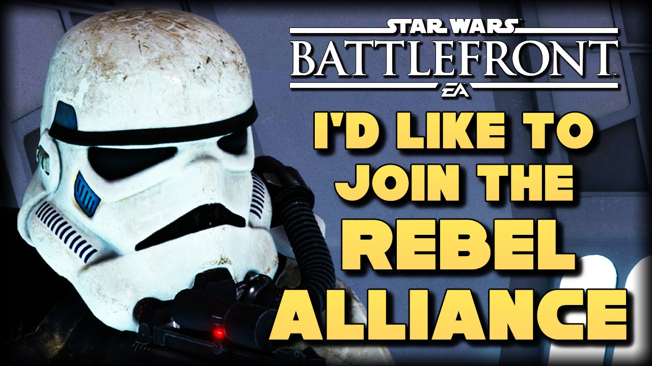 I'd Like to Join the Rebel Alliance : STAR WARS Battlefront Machinima ...