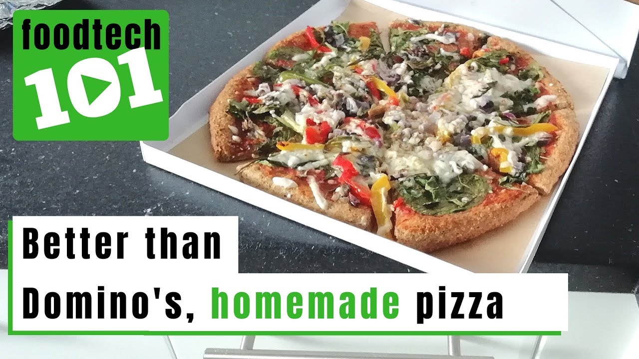 FoodTech 101 Homemade Pizza from scratch