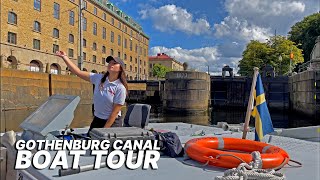 Canal Cruise in Gothenburg, Sweden 🇸🇪 - Scandinavia's 'little amsterdam' & 'little london'