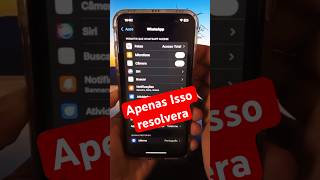 WhatsApp iPhone não grava audio Nesse video ensino como resolver esse problema