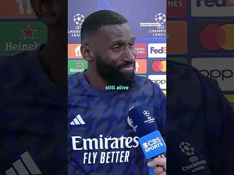 Antonio Rudiger gives credit to Bayern Munich and looks forward to Real Madrid’s second-leg #UCL 🤝